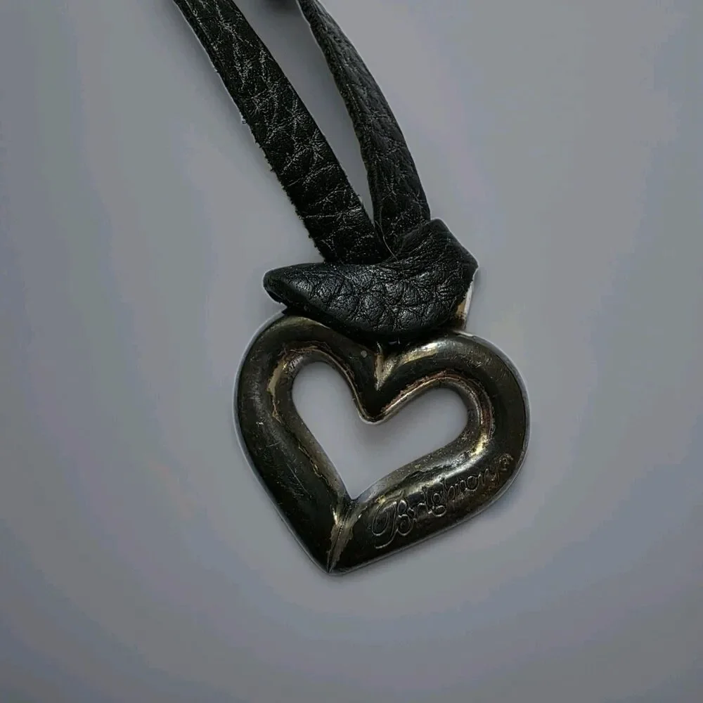 Brighton black leather